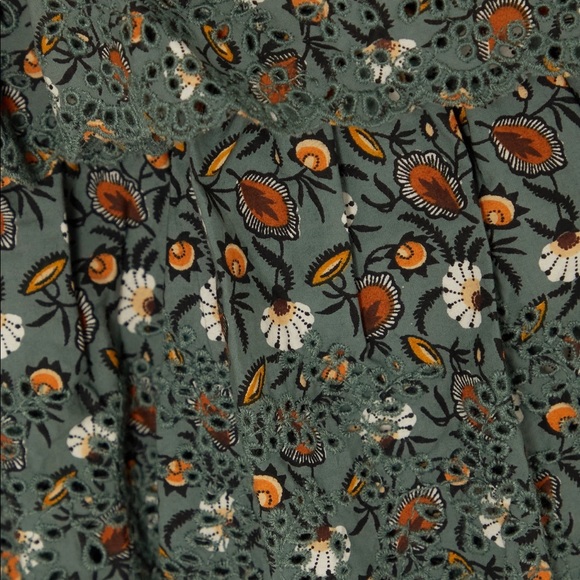 NWT Ulla Johnson Odile dress in Dragonfly green, size 2 - Picture 6 of 7